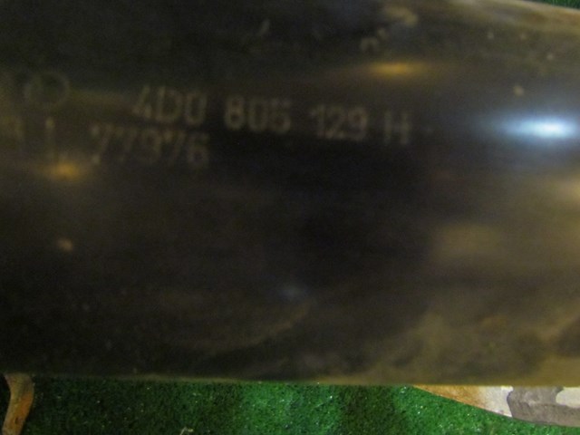 2001 Audi A8L D2 RH Passenger Frame Rail 4D0 805 129 H