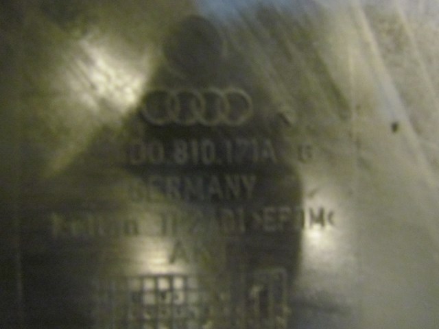 2001 Audi A8L Rear LH Driver Fender Liner 4D0 810 171 A