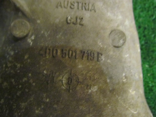 2001 Audi A8L D2 Rear LH Axle Dust Shield 4D0501719E