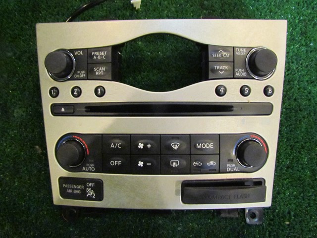 2008 Infiniti G35XS Radio/AC Controls 25810 JK60A