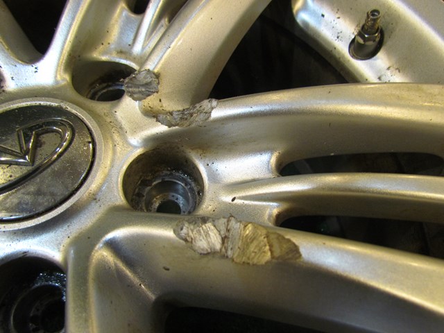 2011 Infiniti G37 Sedan 5 Triple Spoke 17