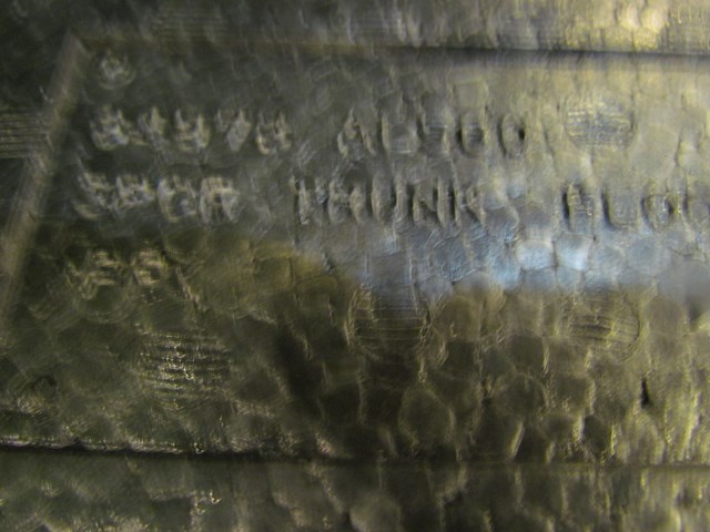 2005 Infiniti G35x Sedan RH Trunk Spacer Foam