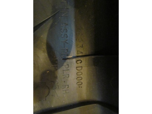 2006 Nissan 350z RH Passenger B/C Pillar Trim 76934 CD000