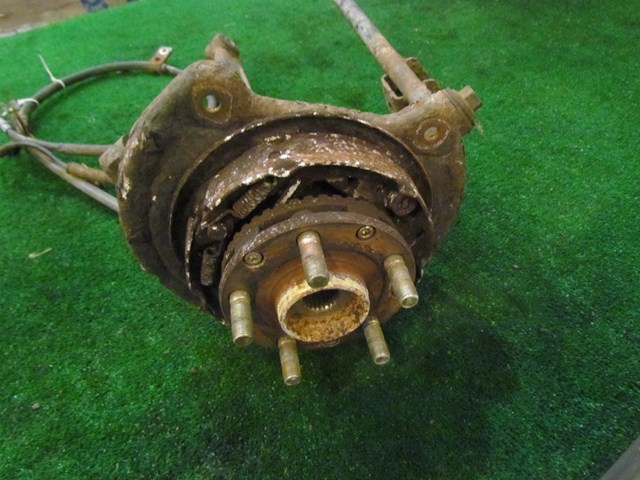 1999 Subaru Forester Rear LH Spindle, Control Arms, ABS Sensor