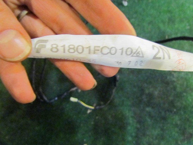 1999 Subaru Forester Roof Wire Harness 81801FC010