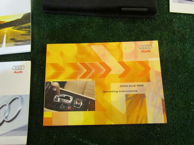 2004 Audi A8L D3 Owner's Manul MINT