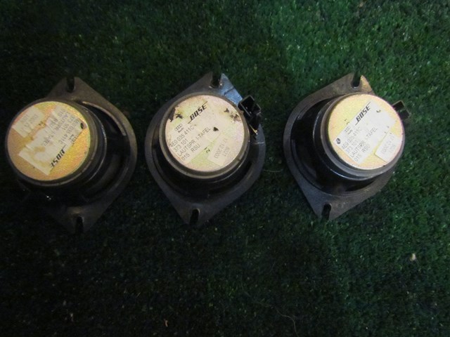 2004 Audi A8L D3 Dash Speaker Set of 3 4E0 035 411 C