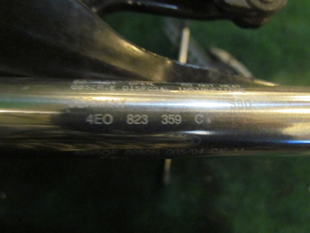 2004 Audi A8L Hood Hinges & Strut Set