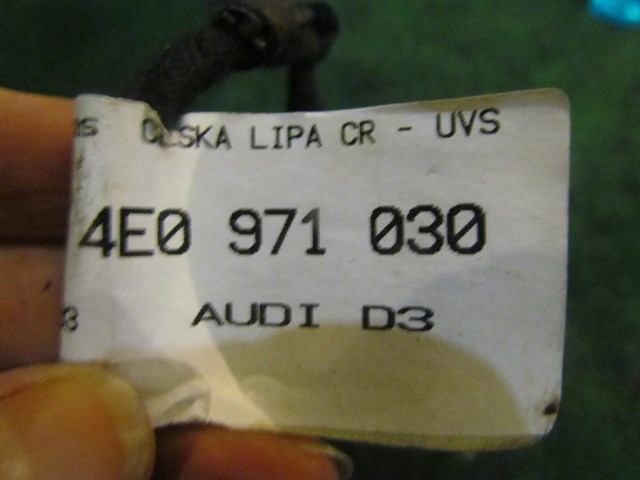 2004 Audi A8L D3 Front RH Passenger Door Wiring 4E0 971 030