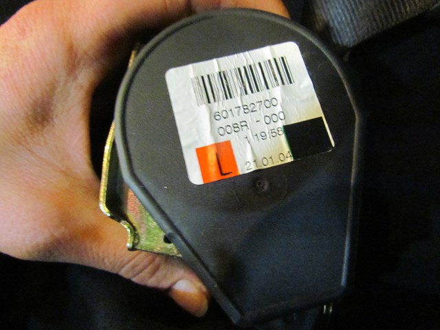 2004 Audi A8L D3 Front LH Driver Seat Belt 