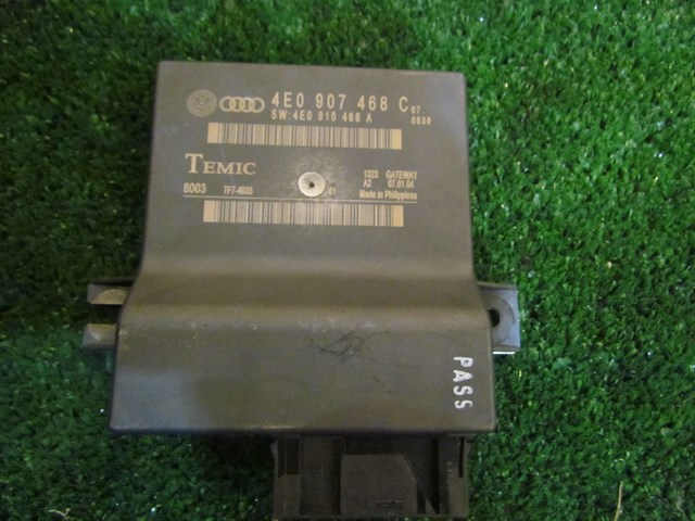 2004 Audi A8L D3 Cruise Control Module 4E0 907 468 C