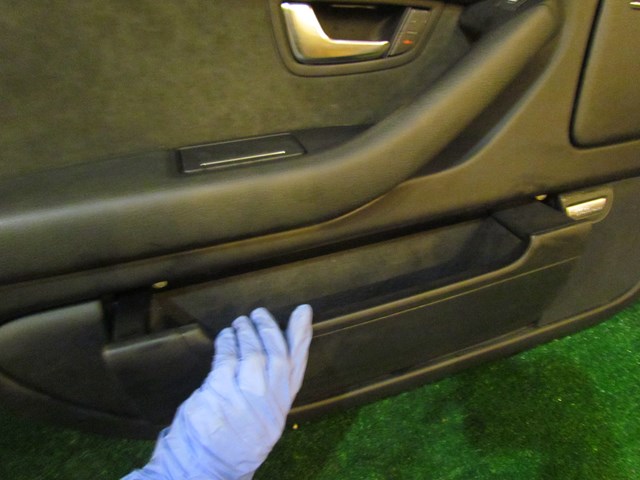 2004 Audi A8L D3 Rear LH Driver Door Panel