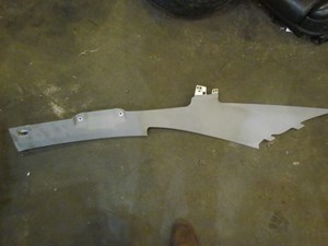  2004 Audi A8L  RH Passenger Upper Pillar Trim Panel 