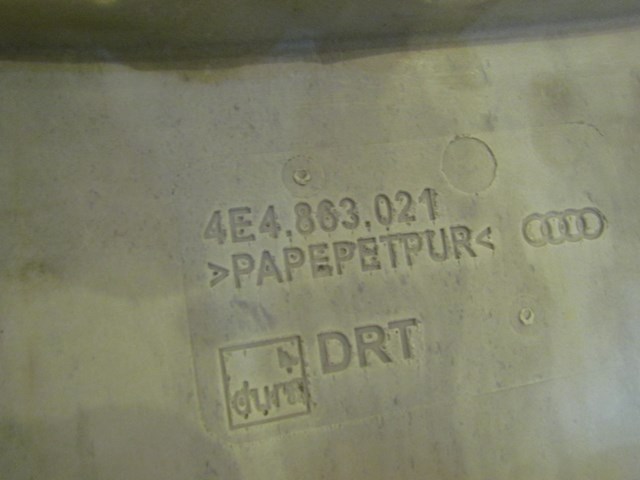 2004 Audi A8l D3 Rear Interior Carpet 4E4 863 021