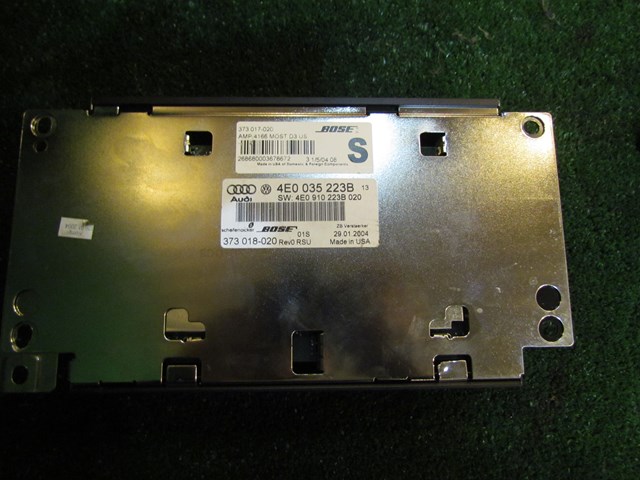 2004 Audi A8L D3 Amplifier 4E0 035 223B