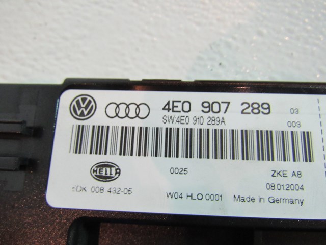 04 05 06 07 08  Audi A8L D3 Multifunction Communication Module 4E0 907 289
