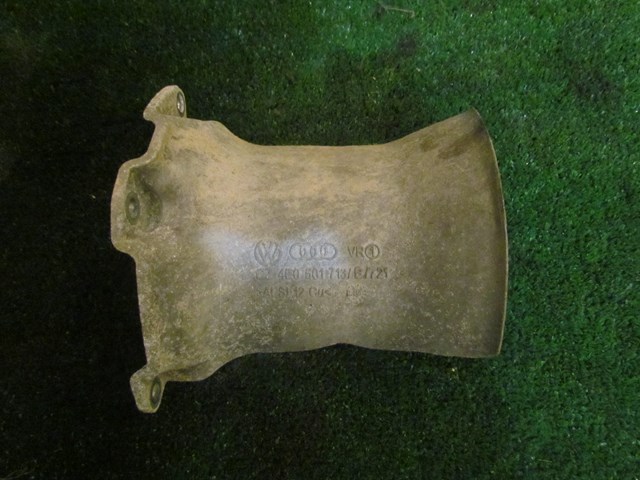 2004 Audi A8L Rear LH Driver Axle Shield 4E0 501 713