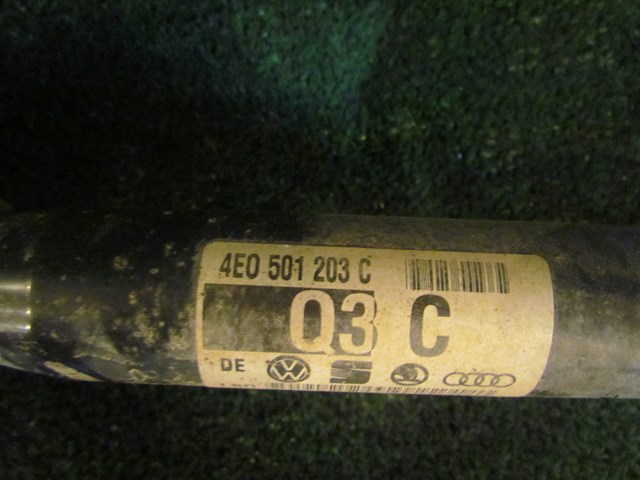 2004 Audi A8L D3 Rear LH Axle Shaft 4E0 501 203 