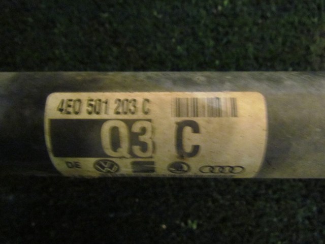 2004 Audi A8L D3 Rear RH Passenger Axle Shaft 4E0 501 203