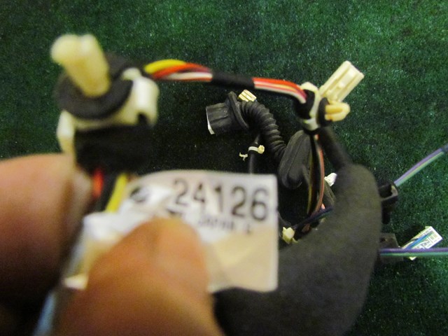 2006 Infiniti M35 Rear RH Passenger Door Wiring 24126 EH103