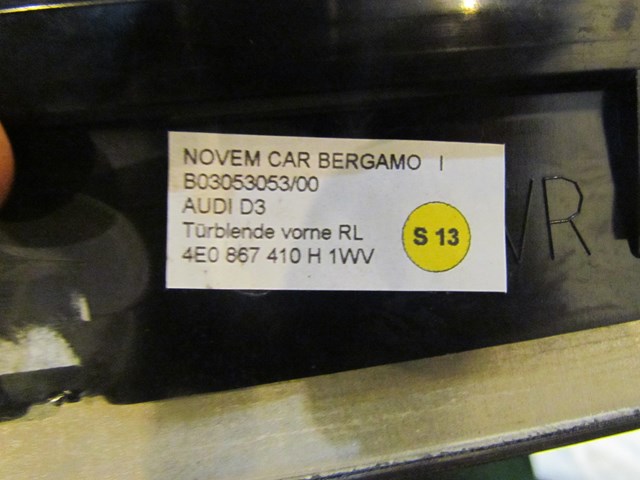 2004 Audi A8L Front RH Door Trim 4e0867410H See Details