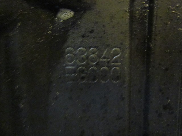 2006 Infiniti M35 Front RH Fender Liner Rear Portion 63842EG000