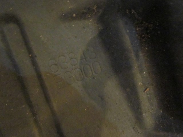 2006 Infiniti M35 LH Front Fender Liner Rear Portion 63843 EG000