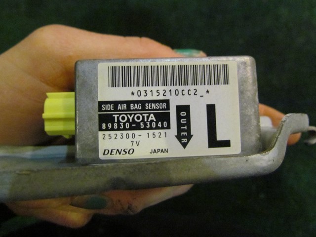 2002 Lexus IS300 LH Driver Side Impact Sensor 89830 53040