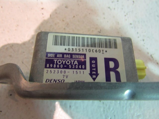 2002 Lexus IS300 RH Passenger Side Impact Sensor 89860 53040