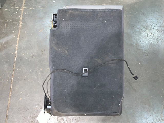 2005 Audi Allroad Rear LH Driver Leather Seat Back Grey/Black OEM