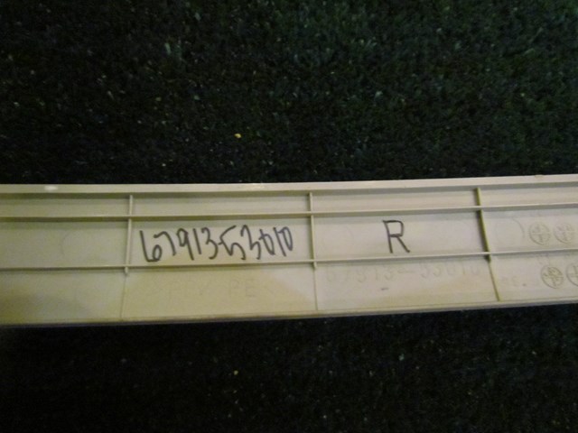 2002 Lexus IS300 Front RH Door Sill Kick 67913 53010