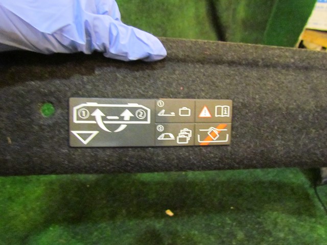 2013 BMW 128i Convertible Trunk Finish Moulding 6 960 406-03