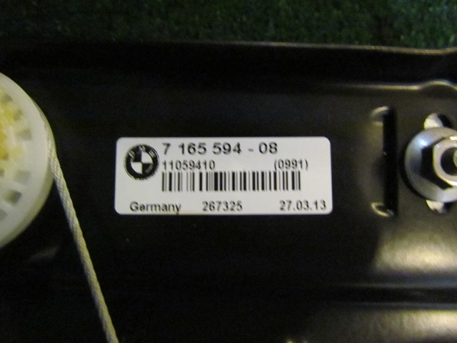 2013 BMW 128i Convertible Quarter Window Motor & Regulator