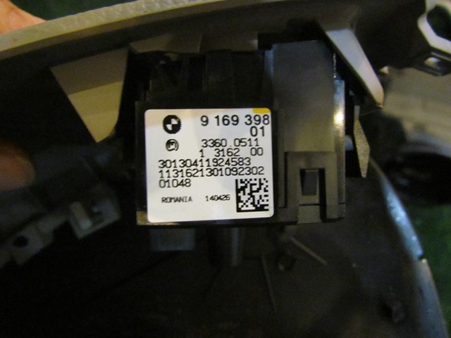 2013 BMW 128i Convertible LH Dash & Headlight Switch 9 169 398