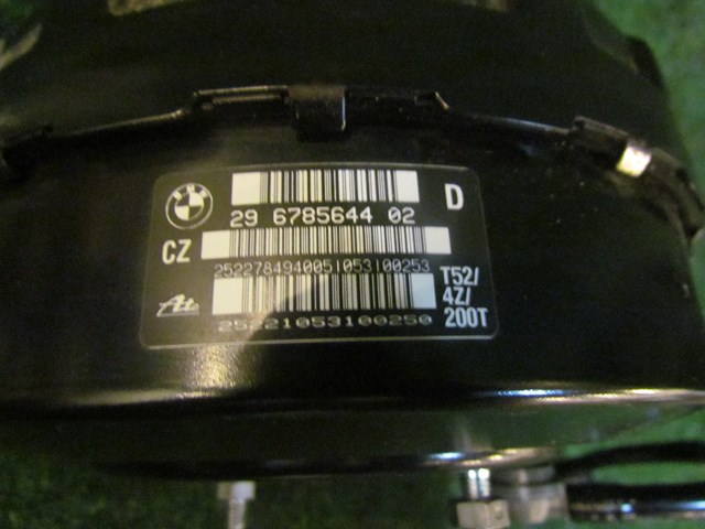 2013 BMW 128i Convertible Power Brake Booster 29 6785644 02
