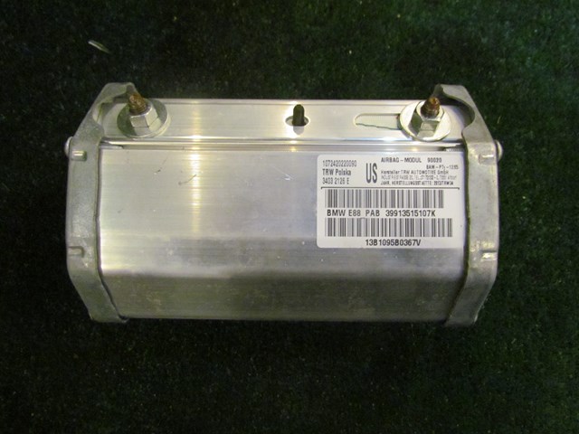 2013 BMW 128I E88 RH Passenger Dash Air Bag