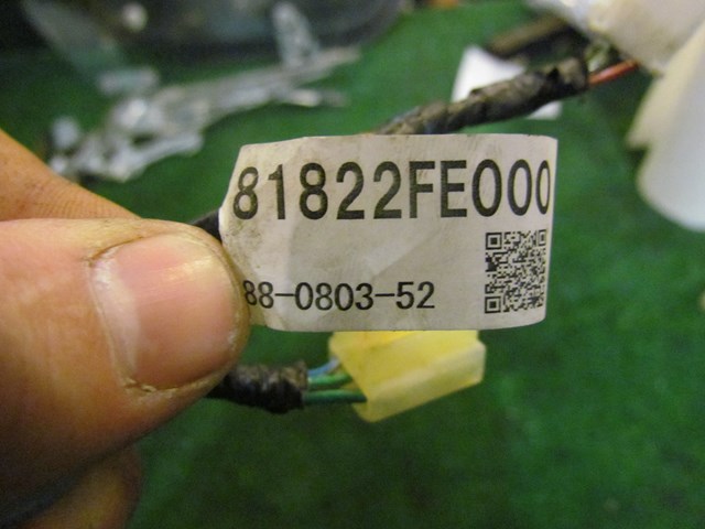 2003 Subaru Impreza WRX LH Driver Rear Door Harness 81822FE000