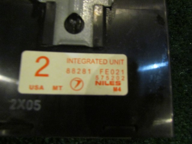 2003 Subaru Impreza WRX Integrated Control Unit 22821 FE021