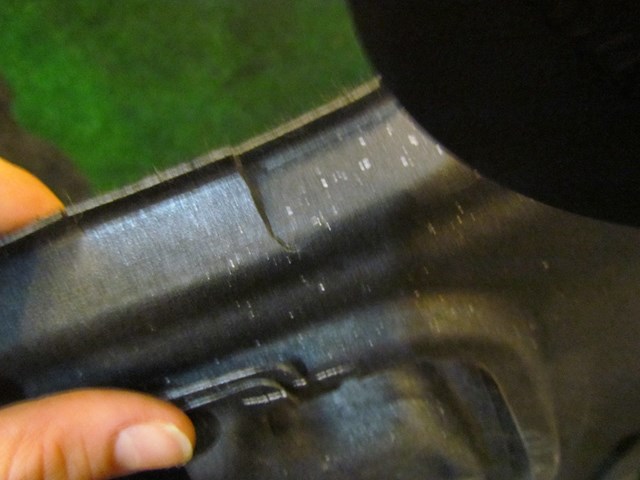 2003 Subaru Impreza WRX LH Driver Trunk Carpet Quarter Mouding