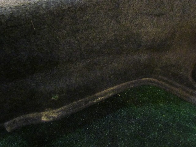 2003 Subaru Impreza WRX LH Driver Trunk Carpet Quarter Mouding