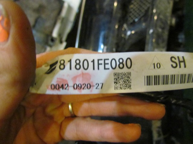 2003 Subaru Impreza WRX Domelight Harness 81801FE080