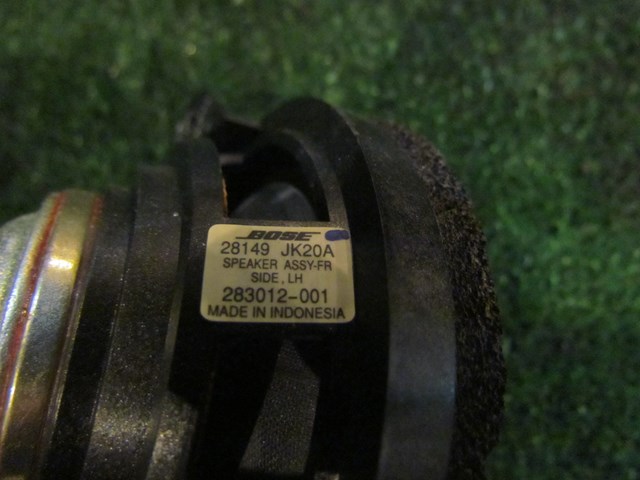 2008 Infiniti G37 Coupe LH Driver Door Speaker 28149 JK20A