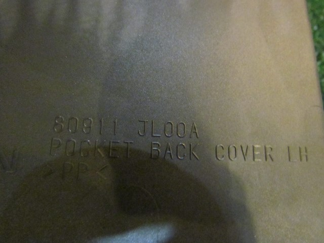 2008 Infiniti G37 Coupe Front LH Door Pocket 80911 JL00A