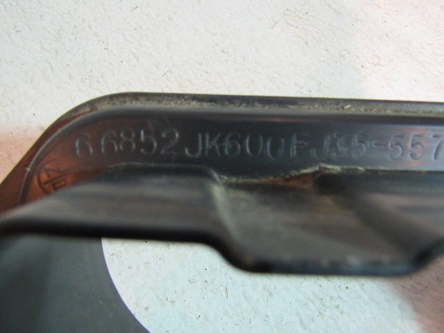 2008 Infiniti G37 Coupe RH Passenger Air Inlet Duct 66852 JK600