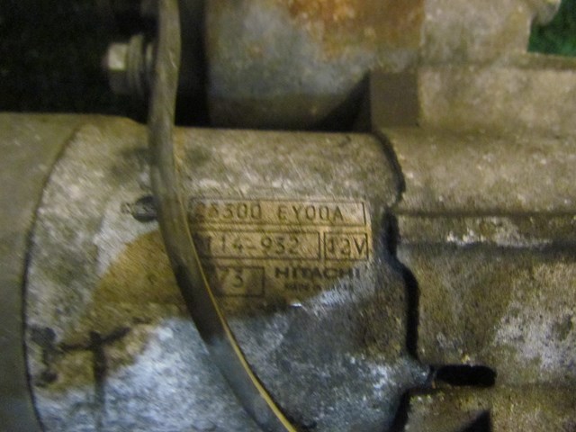 2008 Infiniti G37 Coupe Starter 23300 EY00A