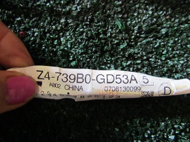 2008 Infiniti G37 Coupe Dome LIght Wire Harness 739B0 GD53A