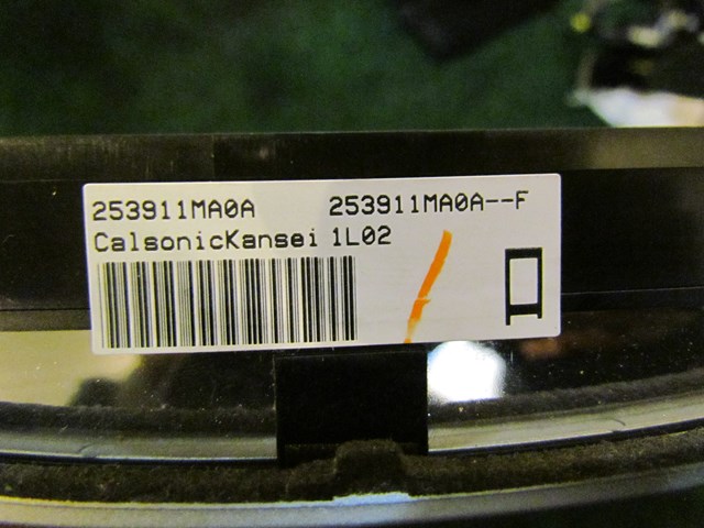 2012 Infiniti M37x Radio Controls Interface Panel 253911MA0A