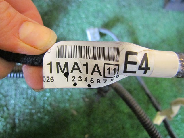 2012 Infiniti M37x Rear RH Passenger Door Wiring 241261MA1A