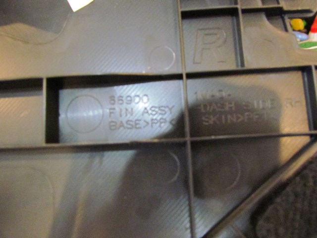 2012 Infiniti M37x Front RH Lower Kick Panel 66900 1MA0A