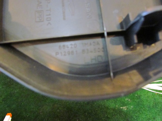 2012 Infiniti M37x RH Dash End Trim Panel 66900 1MA0A